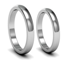 EDELSTAHL *** 2 Eheringe