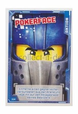 LEGO Nexo Knights Sammelkarten -114 - Pokerface - Aktion Karte
