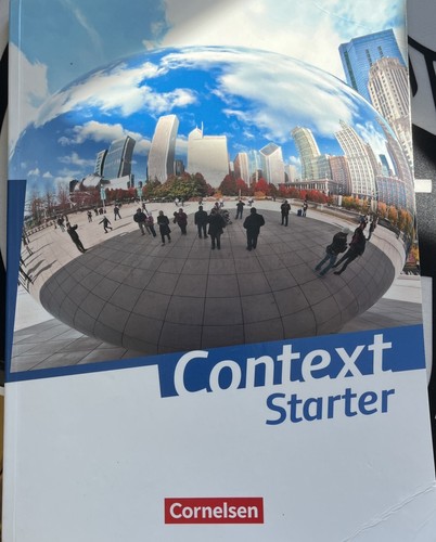 Context starter cornelsen - context, isbn