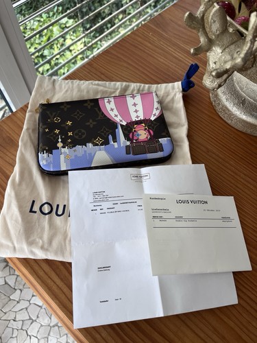 Louis vuitton double - louis, zip