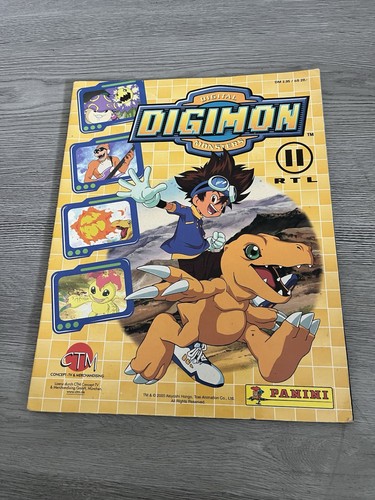 Digimon sammelsticker album - sammelsticker,