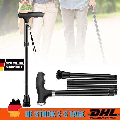 Faltbar gehstock mit licht - faltbar,