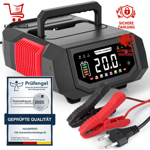 Batterieladegerät 12v 24v 20a - batterieladegerät, 12v/24v