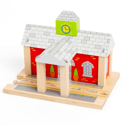Bigjigs rail holzeisenbahnhof - bigjigs,