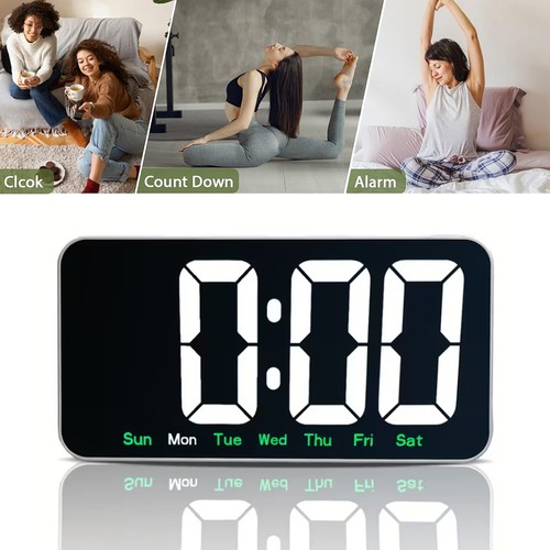 Digitale wanduhr led - digitale,
