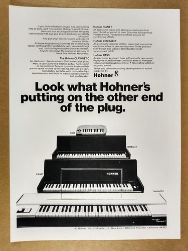1969 hohner clavinet pianet - hohner,