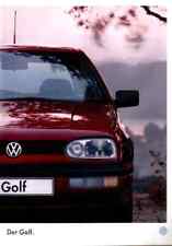 VW Golf 3 Prospekt, 5.1997, Basis Trendline Comfortline GT Special