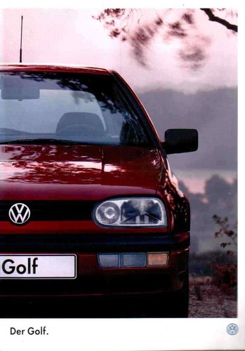Golf prospekt 9 1996 - vw, 9.1996