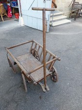 Leiterwagen Bollerwagen Antik mit Holzrädern