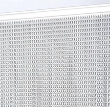 100 x 210cm Aluminium Fliegenvorhang, Kettenvorhang, Raumteiler, Fliegengitter