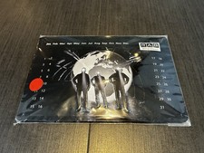 Blech Kalender Bergbau RAG 