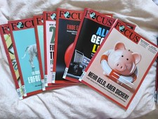 FOCUS Heften 7 Stück Zeitschrift Magazin Über Finanz Und Geld