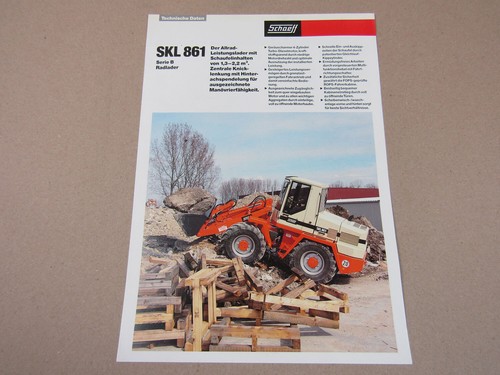Prospekt schaeff skl 861 - schaeff,