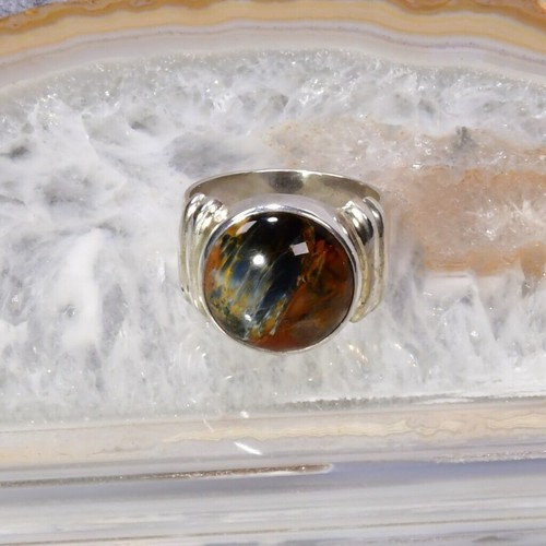 Pietersit ring 925er silber - 925er,