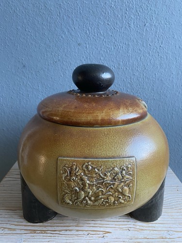 Vintage keramik bowle topf - bowle,