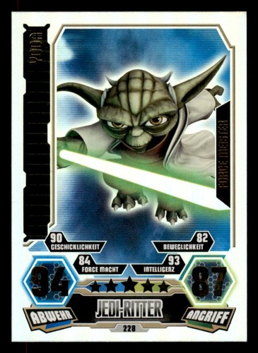 Yoda star wars force attax - yoda,