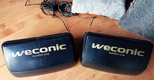 Dynamic System 2xAutolautsprecher Boxen 100 Watt Live-Sound Schwarz Weconic High