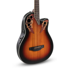 Ovation CEB-44-1N-G Celebrity Elite Plus Bass, New England Burst (NEU)
