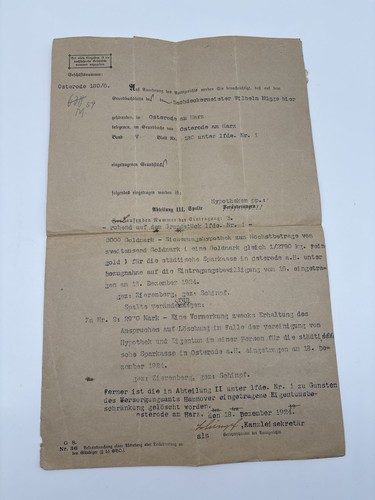 Amtsgericht osterode 1924 - amtsgericht,