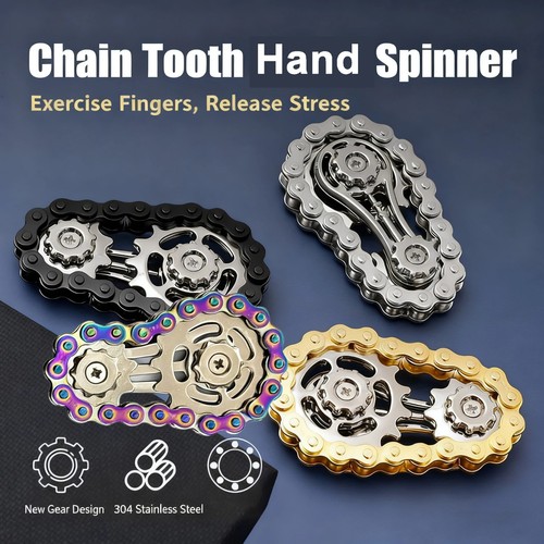 Fidget spinner metall - fidget, bike