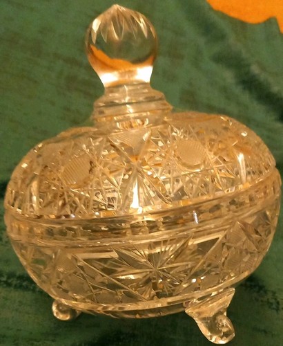 Edle kristallglas bonboniere - edle,
