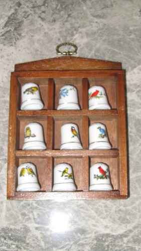 Fingerhutsetzkasten mit - , 9