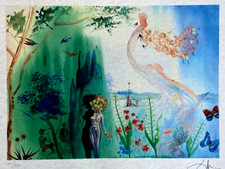 Salvador dali litografie coa - salvador,