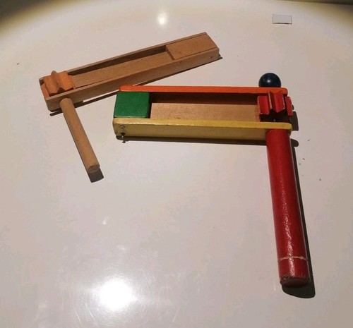 Ddr holzspielzeug ratsche - ddr,