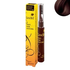 SANOTINT Haarfarbe Swift Hair Mascara S6 Dunkelbraun 14ml naturnah