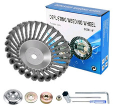 8" Zoll Profi Unkrautbürste