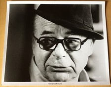 Billy Wilder PORTRAIT Dreharbeiten FRONT PAGE Pressefoto #85