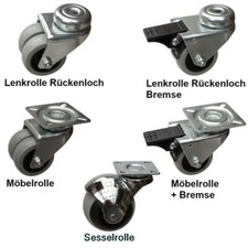 Möbelrollen Transportrollen