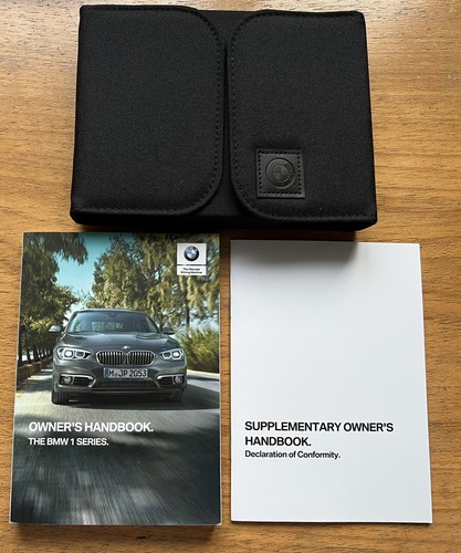 Original bmw 1er handbuch - original,