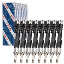 8x BOSCH Einspritzventil für