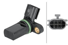 Kurbelwellensensor Impulsgeber HELLA 6PU 013 122-631 für NISSAN MICRA FX NOTE 4