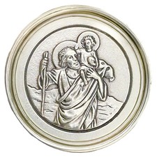 Christophorus Auto Plakette Ø