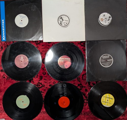 Vinyl paket techno - vinyl-paket, mit