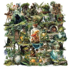 Vintage Wald Fantasy Sticker