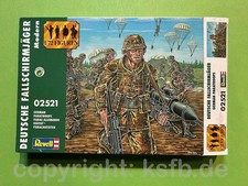 1:72 Revell #2521 moderne Zeit Bundeswehr BW Deutsche Fallschirmjäger Soldaten