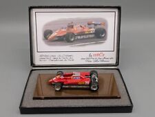 Modellautos 1:43 Tron Star Ferrari 126 C2 1982 #28 Didier Pironi auf Plexiglas
