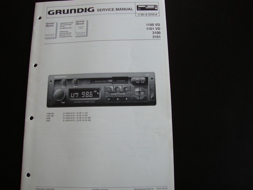 Original service manual - service,
