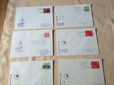 11 Schiffspostbelege der schwedischen Marine 1964-66, echt gelaufen