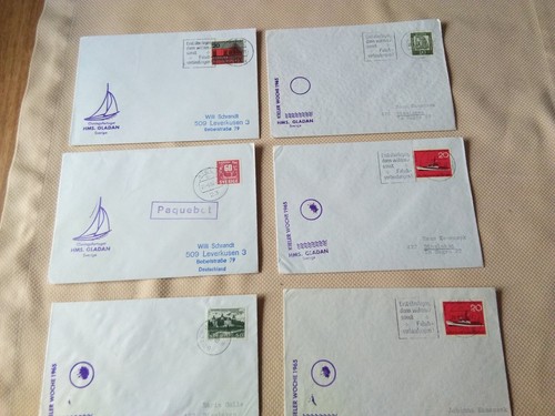 Schiffspostbelege der - 11,