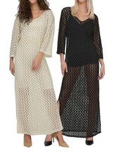 Only Damen Maxi Häkelkleid