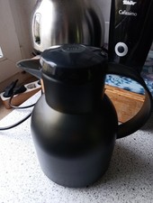 Emsa Samba Isolierkanne, 1 Liter, Schwarz