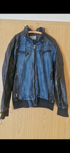Jeans lederjacke urban - jeans/lederjacke,