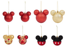 Disney Mickey Maus Weihnachtskugeln Christbaumkugeln Weihnachtsdeko Set 4 Stück