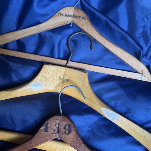 Vintage lot wooden suit - wooden,