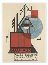Poster Bauhaus Ausstellung