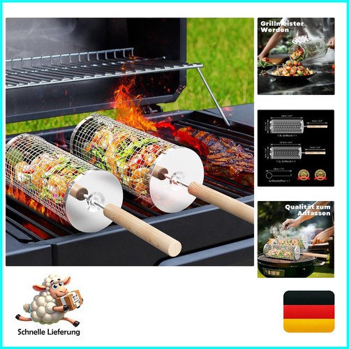 Nestbar rollender grillkorb - nestbar,